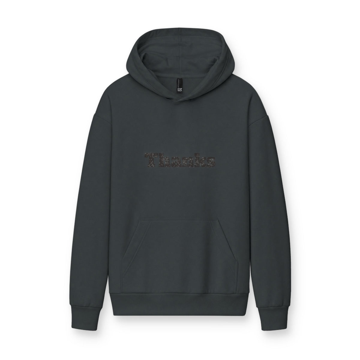 Thanks Hoodie — Minimal Thank You Graphic Pullover