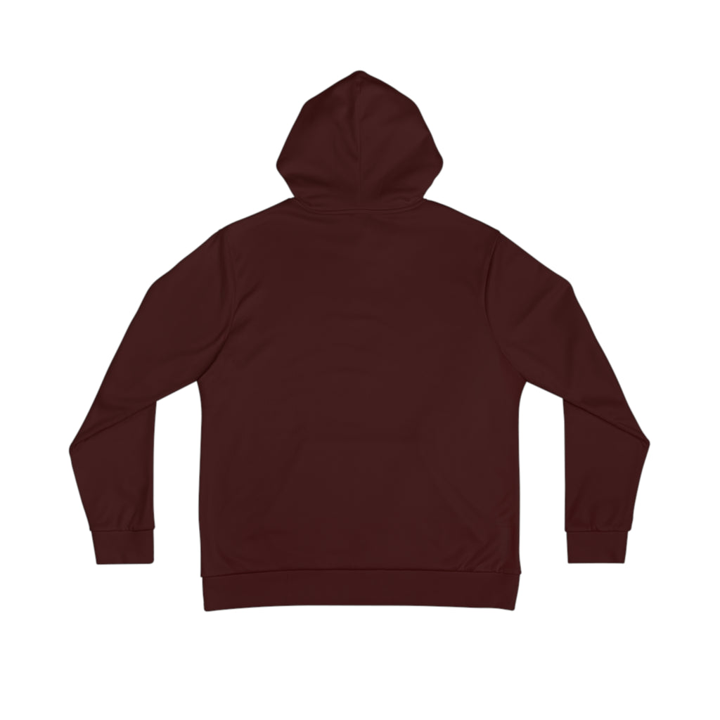 Maroon Men's Hoodie - Classic Pullover Hooded Sweatshirt