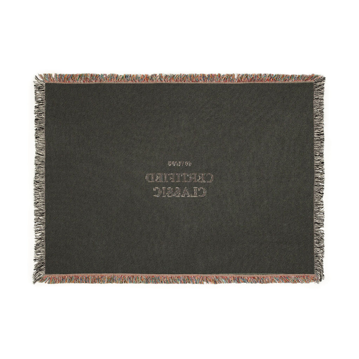 Certified Classic Woven Blanket — Vintage-Look Throw for Living Room & Gift