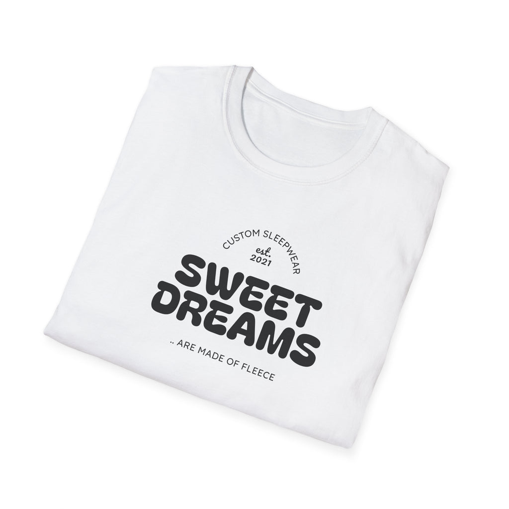 Sweet Dreams T-Shirt — Minimal Retro Sleepy Vibes Tee