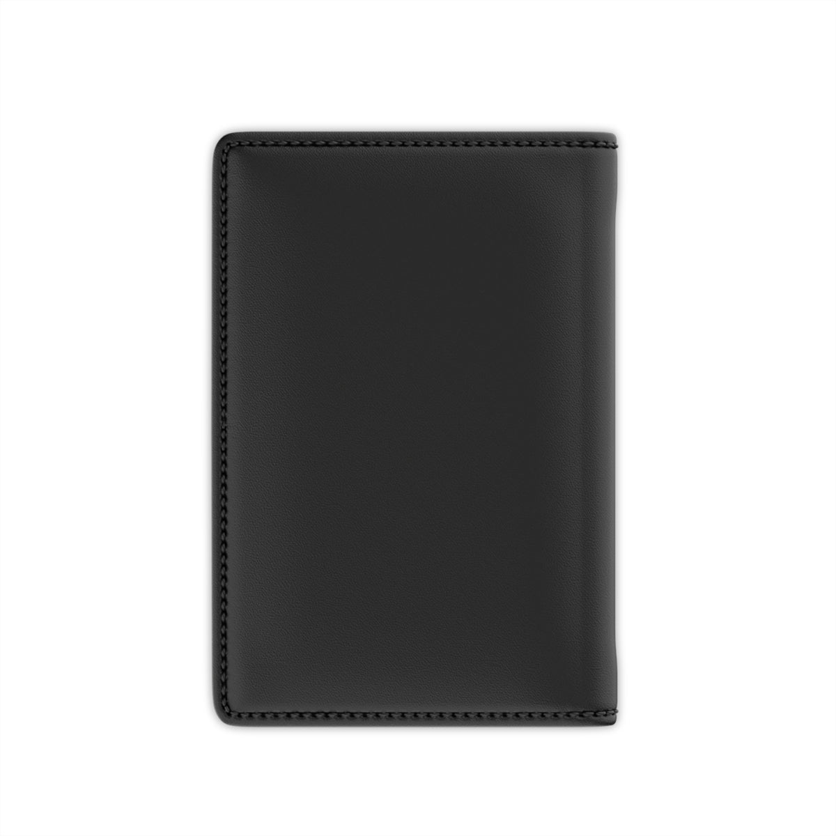 Gujjar Personalized Passport Cover - Leather Travel ID Holder with Star & Leaf Design
