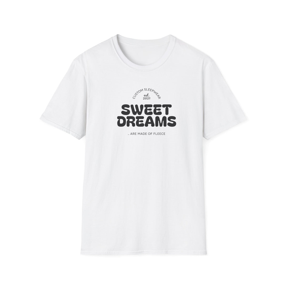 Sweet Dreams T-Shirt — Minimal Retro Sleepy Vibes Tee