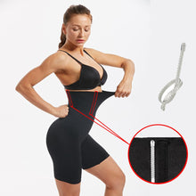 Load image into Gallery viewer, waist trainer  women shapewear tummy control panties slimming underwear body shaper butt lifter modeling strap high waist girdle