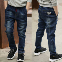 Load image into Gallery viewer, IENENS 5-13Y Kids Boys Clothes Skinny Jeans Classic Pants Children Denim Clothing Long Bottoms Baby Boy Casual Trousers