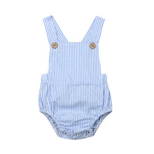 Charger l&#39;image dans la galerie, 0-3Y Newborn Kids Bodysuit Baby Boy Girl Clothes Jumpsuit Sunsuit Outfits Soild Children&#39;s Clothes Baby Summer Clothing