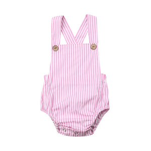 0-3Y Newborn Kids Bodysuit Baby Boy Girl Clothes Jumpsuit Sunsuit Outfits Soild Children&#39;s Clothes Baby Summer Clothing