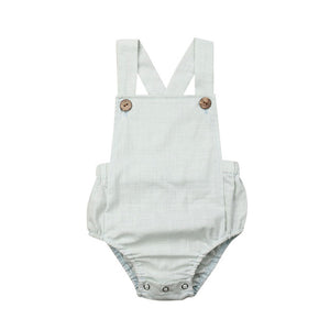 0-3Y Newborn Kids Bodysuit Baby Boy Girl Clothes Jumpsuit Sunsuit Outfits Soild Children&#39;s Clothes Baby Summer Clothing