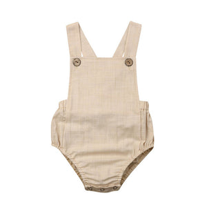 0-3Y Newborn Kids Bodysuit Baby Boy Girl Clothes Jumpsuit Sunsuit Outfits Soild Children&#39;s Clothes Baby Summer Clothing