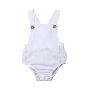 0-3Y Newborn Kids Bodysuit Baby Boy Girl Clothes Jumpsuit Sunsuit Outfits Soild Children&#39;s Clothes Baby Summer Clothing