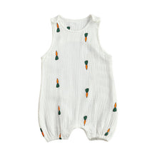 Charger l&#39;image dans la galerie, Baby Boys Girls Romper Summer Toddler Newborn Infant Sleeveless Cactus Print Cotton Linen Jumpsuits Playsuits Overalls Outfits