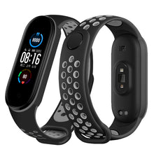 Load image into Gallery viewer, Strap For Xiaomi Mi Band 6 5, Silicone Anti-sweat Replacement Wrist Strap for MiBand 3 4, Sports Bracelet Wristband Accessories