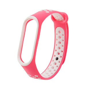 Strap For Xiaomi Mi Band 6 5, Silicone Anti-sweat Replacement Wrist Strap for MiBand 3 4, Sports Bracelet Wristband Accessories