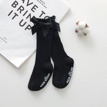 Load image into Gallery viewer, Girls Big Bow Knee High Long Soft New Kids Socks Toddlers Cotton Lace baby Socks Kids kniekousen meisje Dropshipping girls socks