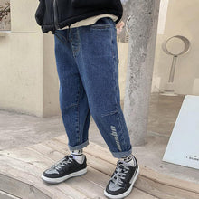 Load image into Gallery viewer, IENENS 5-13Y Kids Boys Clothes Skinny Jeans Classic Pants Children Denim Clothing Long Bottoms Baby Boy Casual Trousers