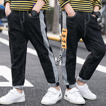 Charger l&#39;image dans la galerie, 2022  Kids Boys Jeans Baby Clothes Classic Pants Children Denim Clothing Infant Boy Casual Bowboy Bottoms Trousers  4-12 Years