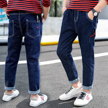 Load image into Gallery viewer, IENENS Kids Boys Jeans  Fashion Clothes Classic Pants Denim Clothing Children Baby Boy Casual Bowboy Long Trousers  5-13Y