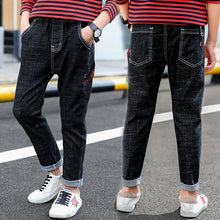Load image into Gallery viewer, IENENS Kids Boys Jeans  Fashion Clothes Classic Pants Denim Clothing Children Baby Boy Casual Bowboy Long Trousers  5-13Y
