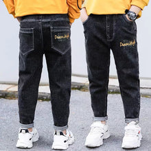 Load image into Gallery viewer, IENENS Kids Boys Jeans  Fashion Clothes Classic Pants Denim Clothing Children Baby Boy Casual Bowboy Long Trousers  5-13Y