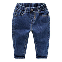 Load image into Gallery viewer, Boys jeans 2022 spring new baby all-match foreign style long pants children's casual pants trend P6308