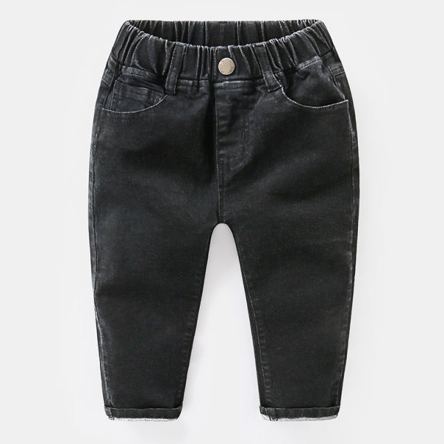 Boys jeans 2022 spring new baby all-match foreign style long pants children's casual pants trend P6308
