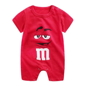 Newborn Baby Clothes Summer Short Sleeve Rompers Infant Boys Girls Cartoon Cotton Jumpsuit Toddler Thin Pajamas One Piece Outfit