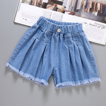 Load image into Gallery viewer, Summer Baby Boys Denim Shorts Fashion Hole Children Jeans South Korea Style Boy Casual Cowboy Shorts Child Toddler Beach Pants