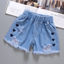 Load image into Gallery viewer, Summer Baby Boys Denim Shorts Fashion Hole Children Jeans South Korea Style Boy Casual Cowboy Shorts Child Toddler Beach Pants