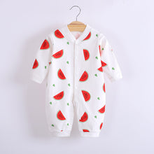 Load image into Gallery viewer, Cotton Baby Jumpsuit Baby Long Sleeve Toddler Romper Clothes Newborn Cute Romper Baby Home Clothes Baby Girl Winter Clothes