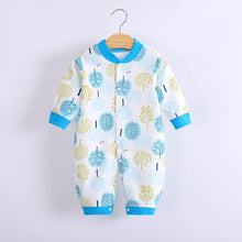 Load image into Gallery viewer, Cotton Baby Jumpsuit Baby Long Sleeve Toddler Romper Clothes Newborn Cute Romper Baby Home Clothes Baby Girl Winter Clothes