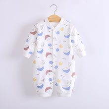 Load image into Gallery viewer, Cotton Baby Jumpsuit Baby Long Sleeve Toddler Romper Clothes Newborn Cute Romper Baby Home Clothes Baby Girl Winter Clothes