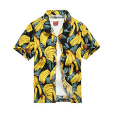 Load image into Gallery viewer, 26 Colors Summer Fashion Mens Hawaiian Shirts Short Sleeve Button Coconut Tree Print Casual Beach Aloha Shirt Plus Size 5XL