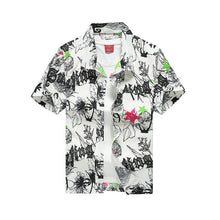 Load image into Gallery viewer, 26 Colors Summer Fashion Mens Hawaiian Shirts Short Sleeve Button Coconut Tree Print Casual Beach Aloha Shirt Plus Size 5XL