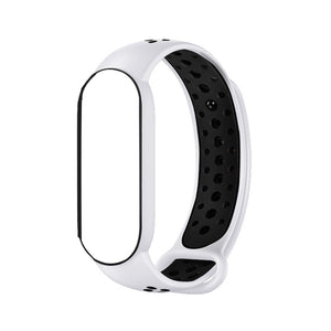 Strap For Xiaomi Mi Band 6 5, Silicone Anti-sweat Replacement Wrist Strap for MiBand 3 4, Sports Bracelet Wristband Accessories