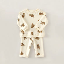 Load image into Gallery viewer, Fashion Baby Clothes Set Spring Toddler Baby Boy Girl Casual Tops Sweater + Loose Trouser 2pcs Newborn Baby Boy Clothing Outfits