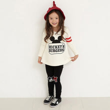 Load image into Gallery viewer, Girls Clothes Sets Spring autumn  Costume kids Clothing suit Two pieces Minnie Long Sleeve dress toddler Children clothing