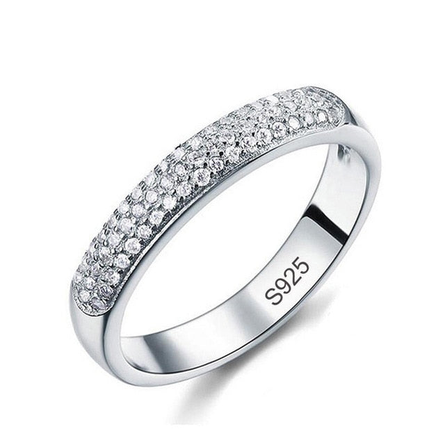 DODO luxury full aaa zircon rings for women 925 sterling-silver-jewelry promise wedding anel statement anillos